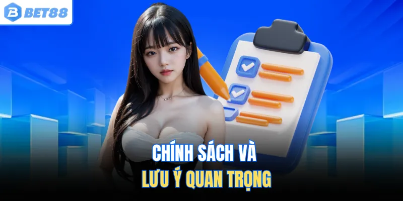 Chính sách và lưu ý quan trọng