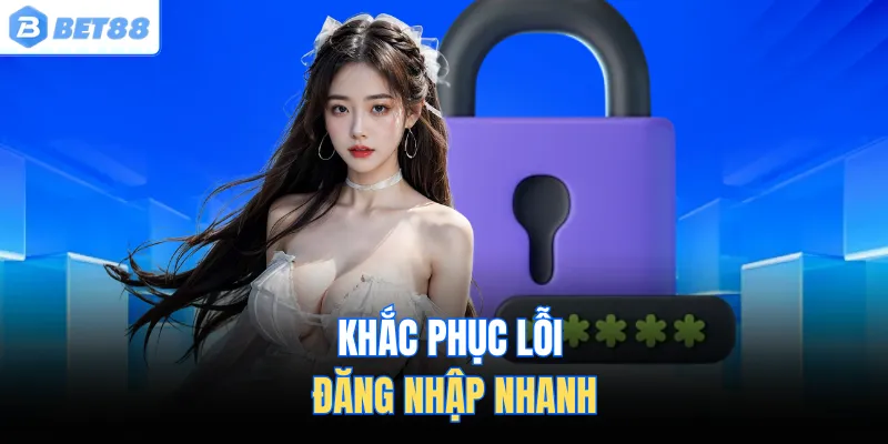 Khắc phục lỗi đăng nhập nhanh